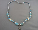 Magnesite Beaded Necklace (Vintage) H111-11
