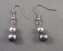 Blue Pearl Earrings H111-16