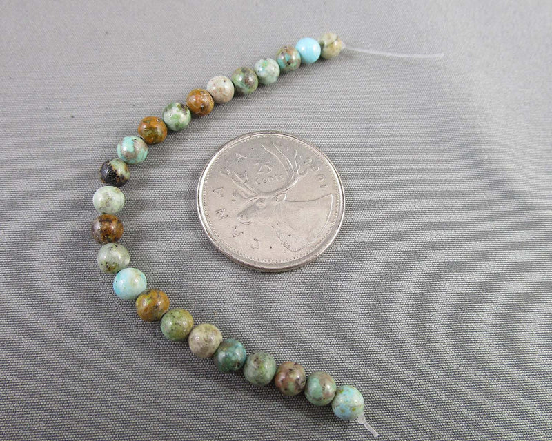 Turquoise Round Beads Various Sizes