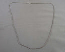 0.9mm Rope Chain 18" Sterling Silver 925  H111-22