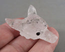 Quartz Gemstone Wolf Z058
