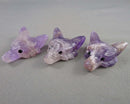 Amethyst Gemstone Wolf Z060
