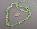 Prehnite Nugget Beads (C458)