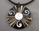 40% OFF!  Shell Pendant Necklace (Vintage) H036-3