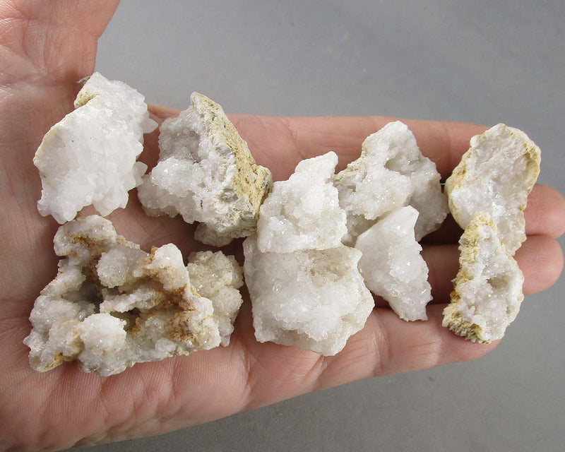 Cracked Quartz Geode (Small) 3pc H030