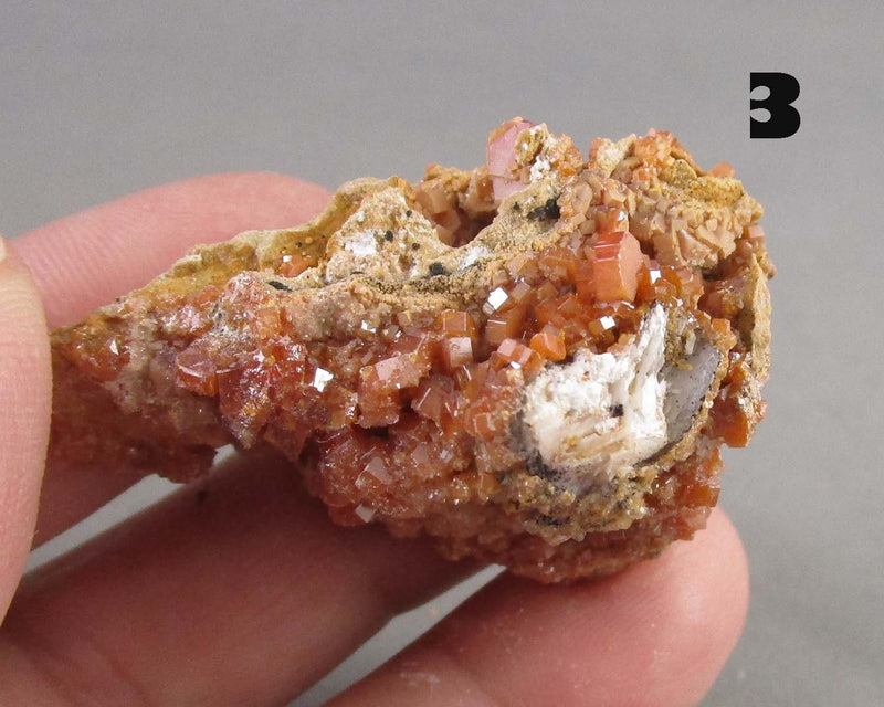 You Choose!  Vanadinite Crystal Cluster 1pc