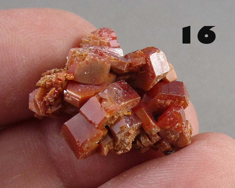 You Choose!  Vanadinite Crystal Cluster 1pc