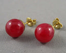 Carnelian Gemstone Earrings H113-4