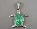Opal Turtle Pendant (Vintage) H113-7