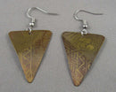 Brass Earrings (Vintage) H113-11