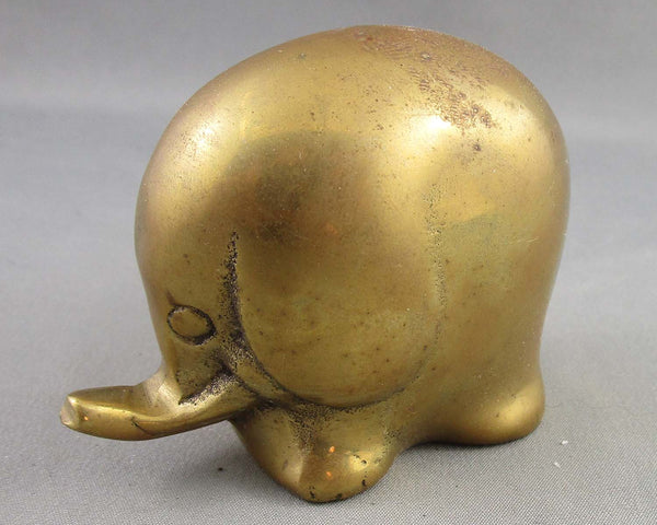 Brass Elephant 1pc Vintage B008-2