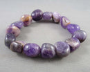 Amethyst Gemstone Bracelet Vintage H004-4