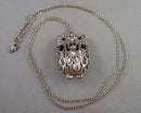 Owl Pendant Necklace (Vintage) H115-20