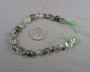 Green Rutilated Quartz Nugget Beads (C580)