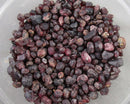 Raw Garnet Stone Chips (Undrilled) 100grams (G081)