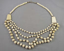 Bone Necklace 1pc (Vintage) H004-11