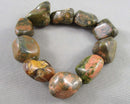 Unakite Bracelet (Vintage) 1pc H004-29