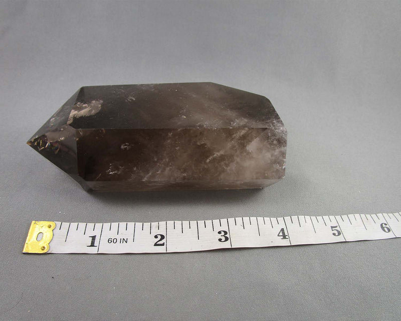 Large Smoky Quartz Standing Point 1pc B126-2