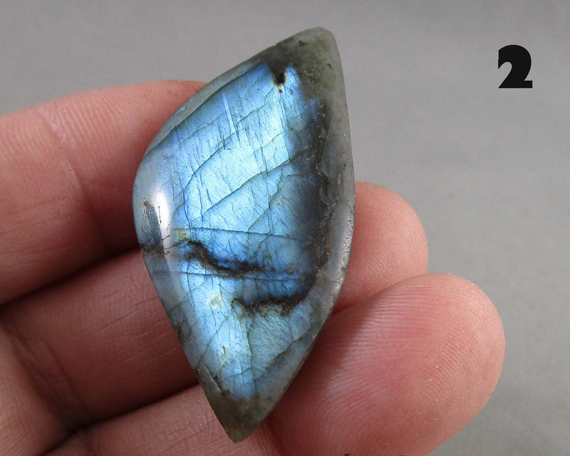 You Choose!  Flashy Labradorite Cabochon