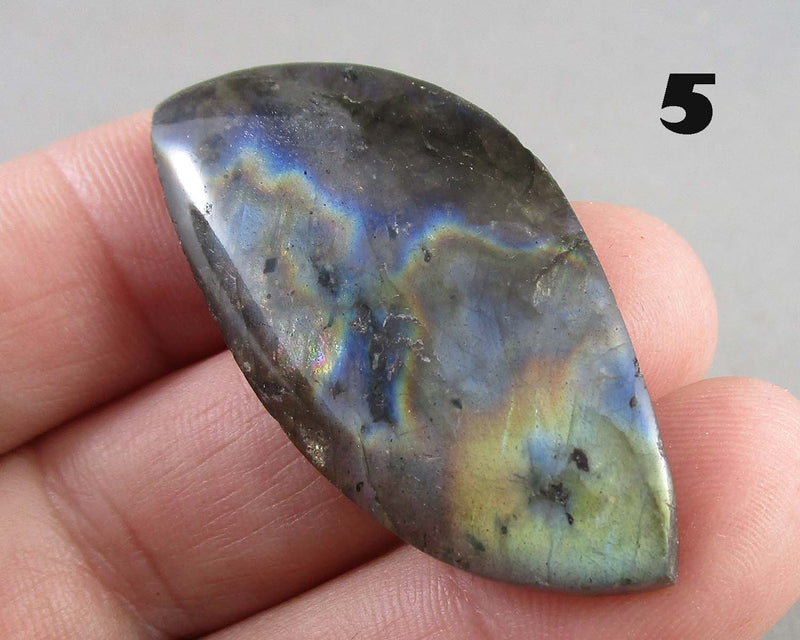 You Choose!  Flashy Labradorite Cabochon