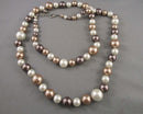 Long Faux Pearl Necklace (Vintage) H118-20