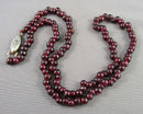 Garnet Gemstone Necklace H118-24
