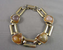 Agate Gemstone Bracelet (Vintage) H118-25