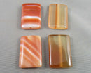 Agate Stone Pendant Cabochon (Drilled) 1pc Z076