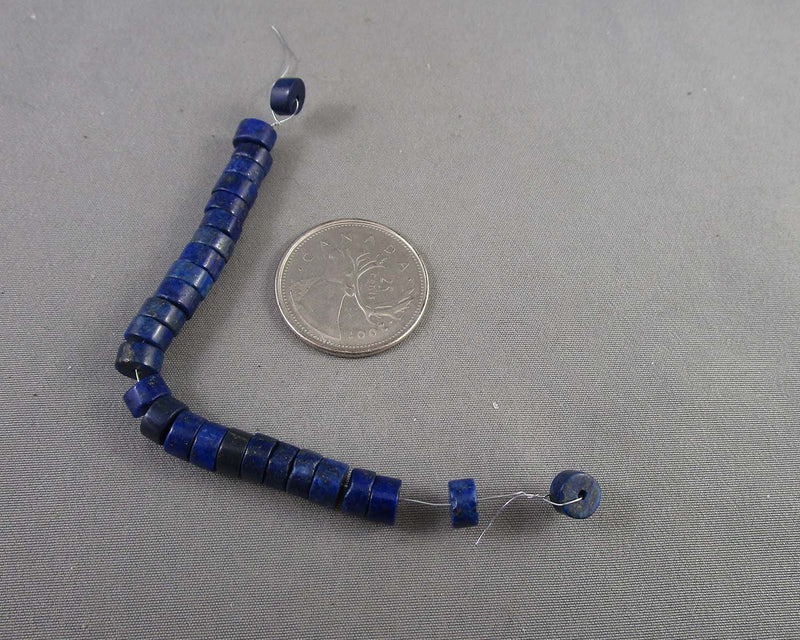 Lapis Lazuli Heishi Beads 6x3mm E074