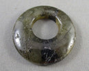 Labradorite Donut Bead Pendant 1pc C586