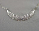 Rhinestone Crystal Necklace Vintage H119-15