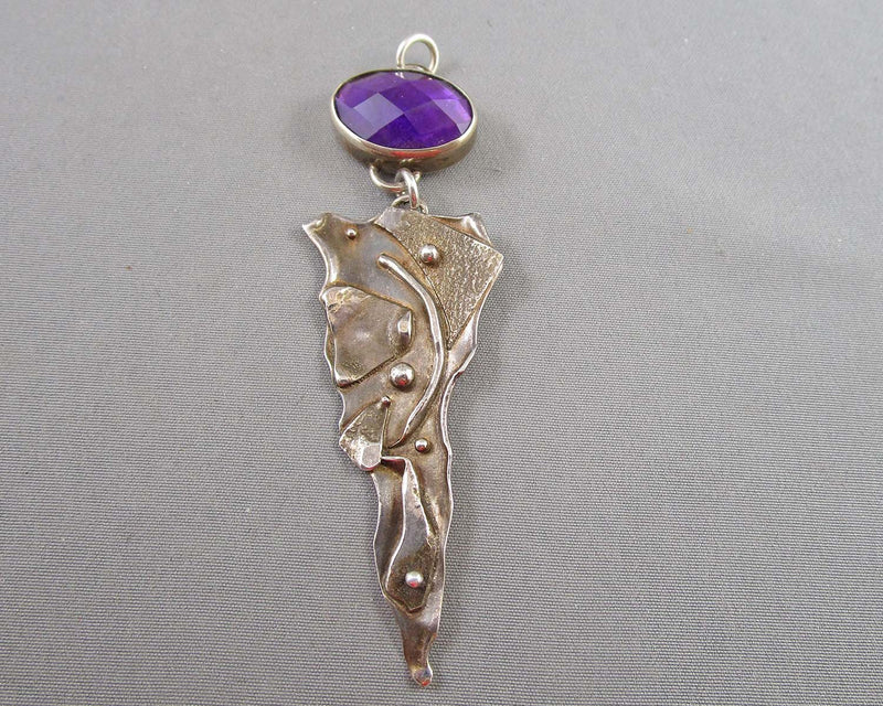 925 Sterling Silver Pendant Vintage H013-9