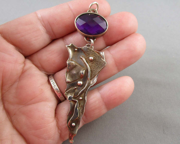 925 Sterling Silver Pendant Vintage H013-9