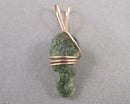 Moldavite Crystal Pendant (14K RGF) 1pc B038-8