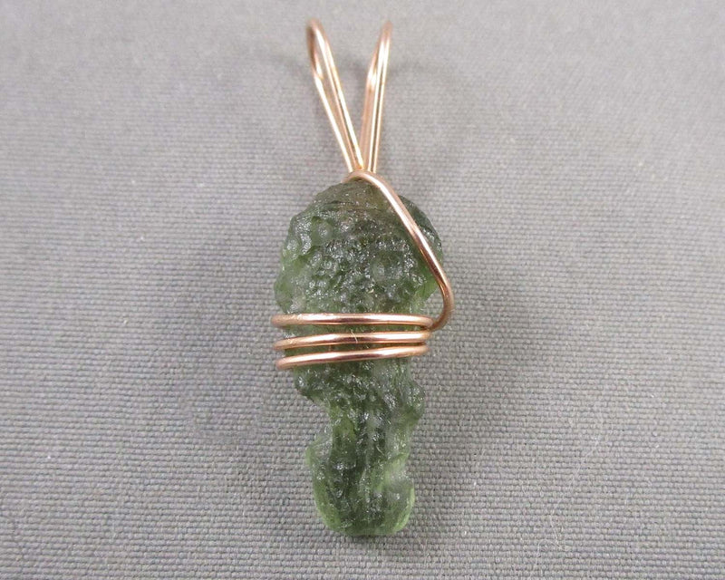 Moldavite Crystal Pendant (14K RGF) 1pc B038-8