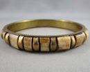 Horn & Brass Bangle (Vintage) H124-19