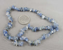Blue Kyanite Beads Chip Strand C531