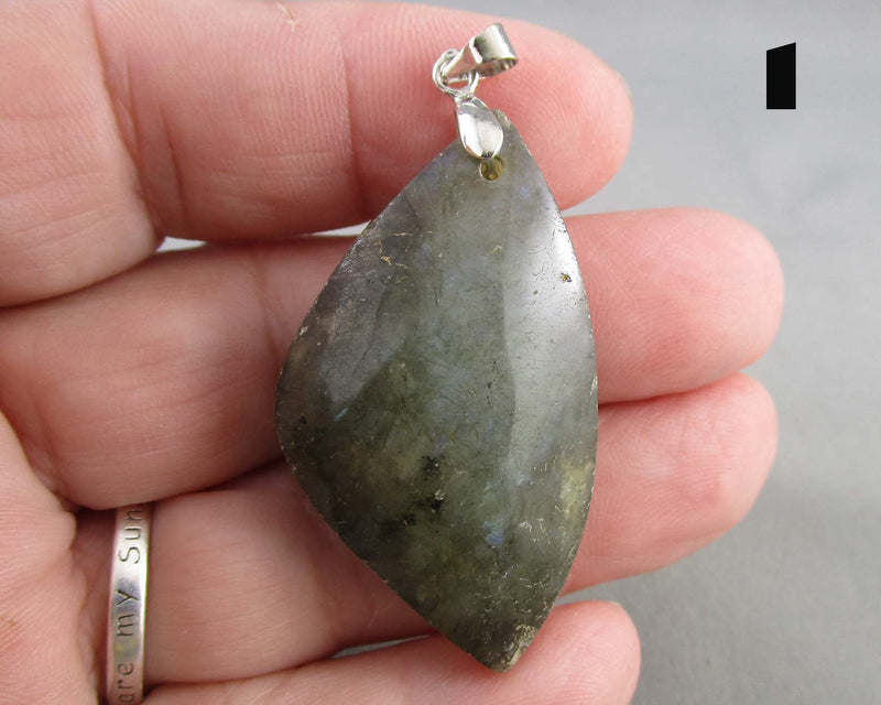 You Choose!  Pretty Labradorite Pendants