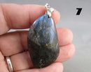 You Choose!  Pretty Labradorite Pendants