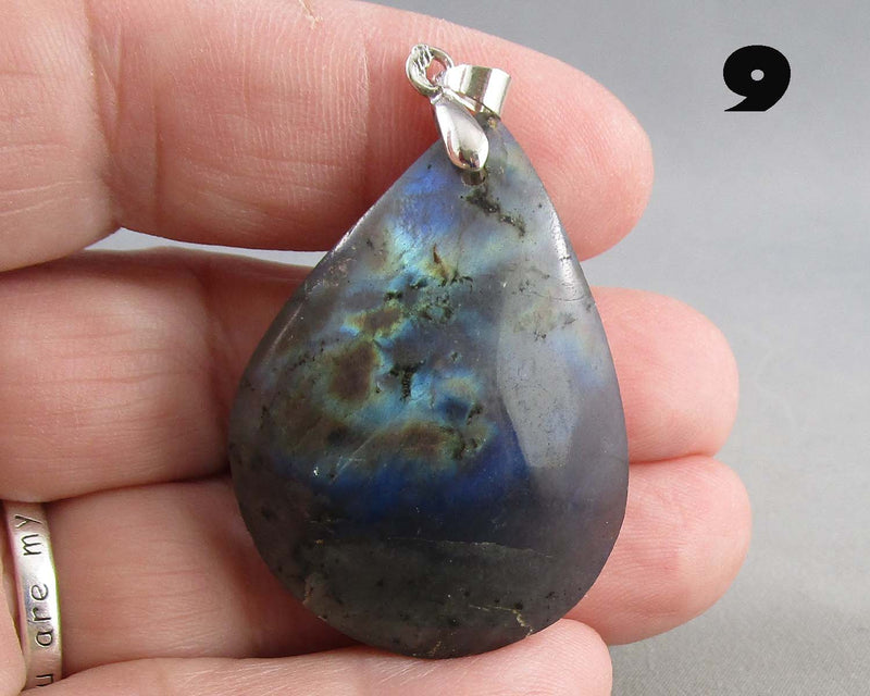 You Choose!  Pretty Labradorite Pendants