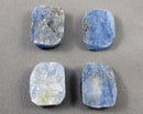 Premium Blue Kyanite Drilled Cabochon 15x12mm C412