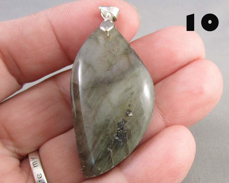 You Choose!  Pretty Labradorite Pendants