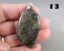 You Choose!  Pretty Labradorite Pendants