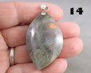 You Choose!  Pretty Labradorite Pendants