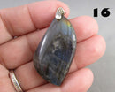 You Choose!  Pretty Labradorite Pendants
