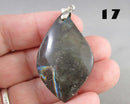 You Choose!  Pretty Labradorite Pendants