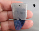 You Choose!  Blue Kyanite Drilled Pendant