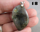 You Choose!  Pretty Labradorite Pendants