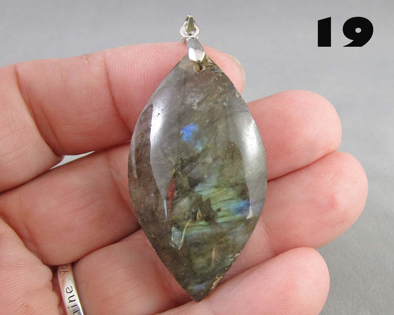 You Choose!  Pretty Labradorite Pendants