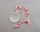 Rhodonite Stone Chips - Undrilled (G090)